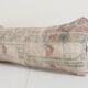Vintage muted copper turkish oushak rug pillow cove