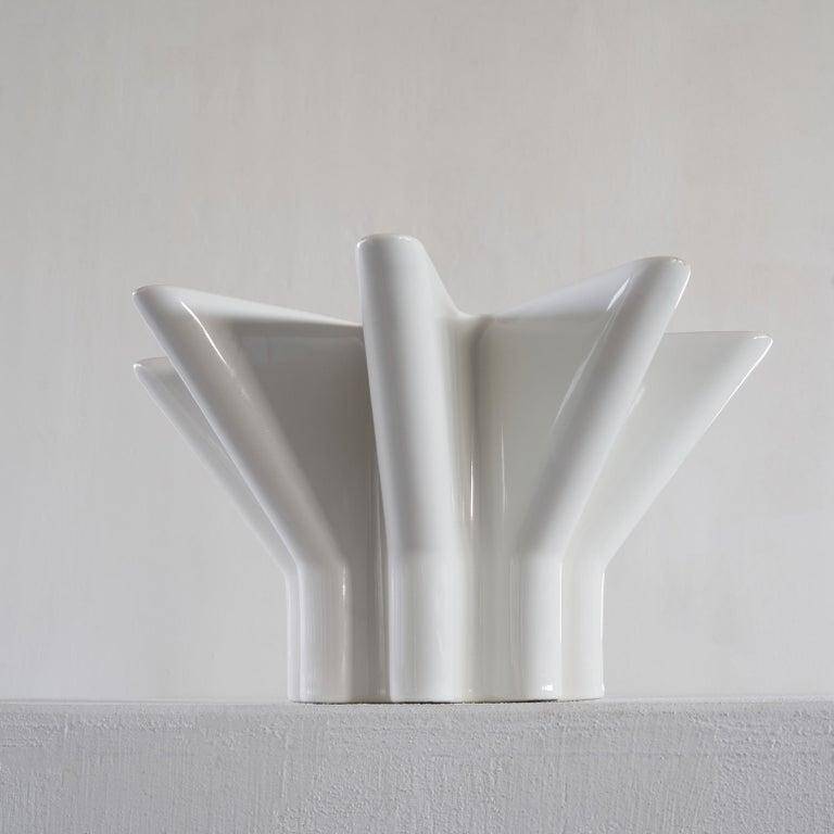 Postmodern ceramic vase Boccato, Gigante & Zambusi for Sicart.
