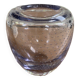Bubble glass vase Val Saint Lambert
