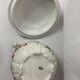 Old soup pot earthenware of the East floral decoration apple XXth