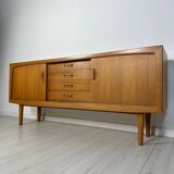1960s Vintage Minimalistic Teak Sideboard by Bartels