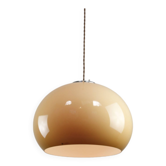 Space Age Brown Jolly Pendant Lamp from Guzzini, 1960s
