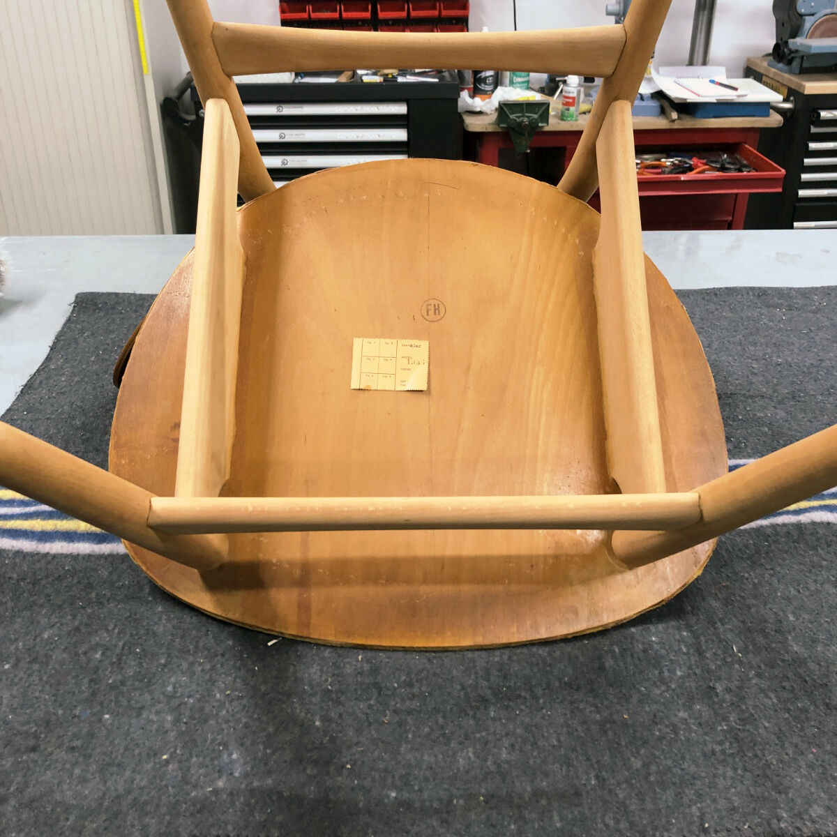 Hans J. Wegner FH1936 armchair Fritz Hansen