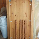 Wooden table or desk with removable legs