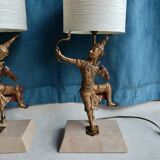 Pair of Rama bedside lamps