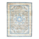 1970s Vintage Persian Handmade Wool Cotton Blue Area Rug 283x400