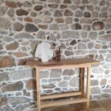 Console en châtaignier