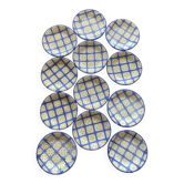 Assiettes La Roue Vallauris