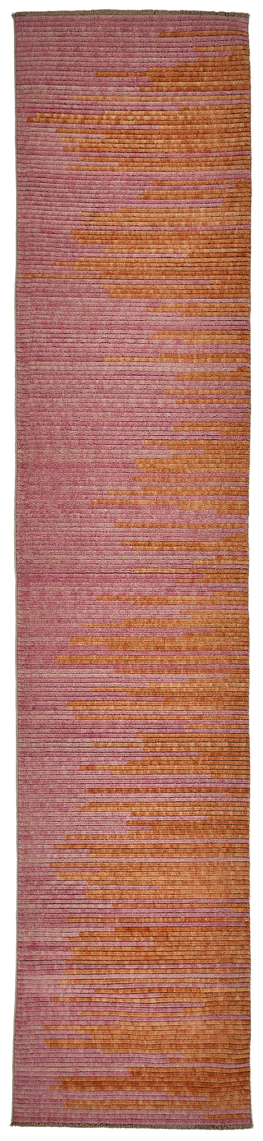 Turkish Handcrafted Loom Oushak Rug 73 cm x 367 cm