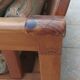 Vintage pine bench
