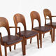 Chaises de salle à manger vintage danoises par Niels Koefoed pour Koefoeds Hornslet, set de 6