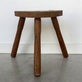 Vintage tripod farm stool - twentieth century