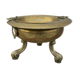Copper and brass brazier