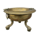 Copper and brass brazier