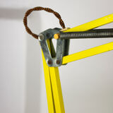 Yellow Adjustable Achitect Table Lamp by Sijaj, 1970s