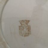 Plat rond creux Porcelaine opaque de gien