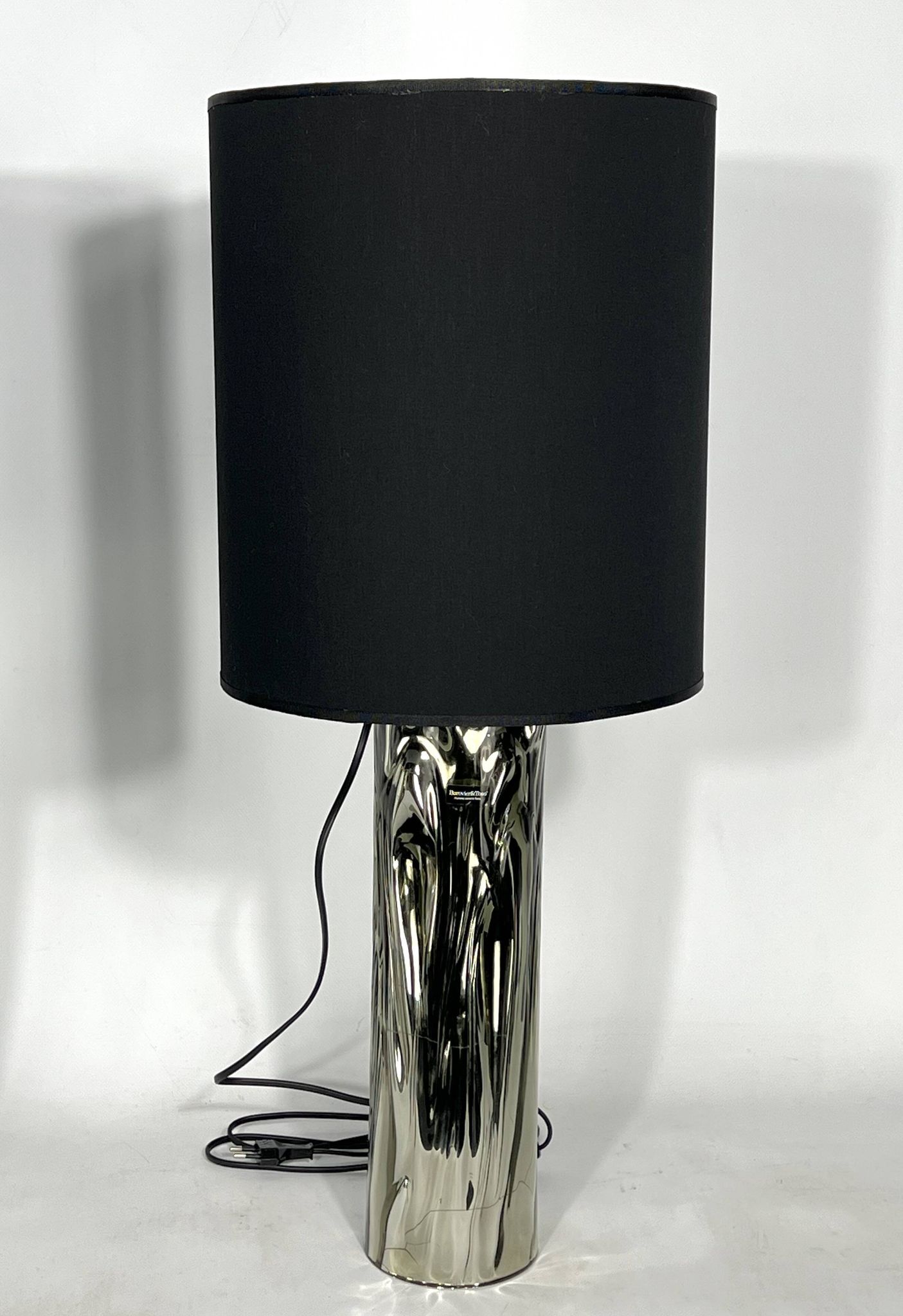 Barovier & Toso, pair of Murano glass table lamps from 70s. Labeled