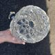 Large vintage crystal and silver-plated champagne bucket