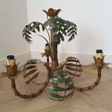 Bamboo chandelier