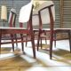 Lot de 4 chaises allemande Kondor Möbelwerk 1960