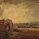 Italian seascape painting oil on canvas