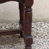 Table basse en chêne XIX siècle
