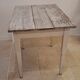 Distressed farmhouse table