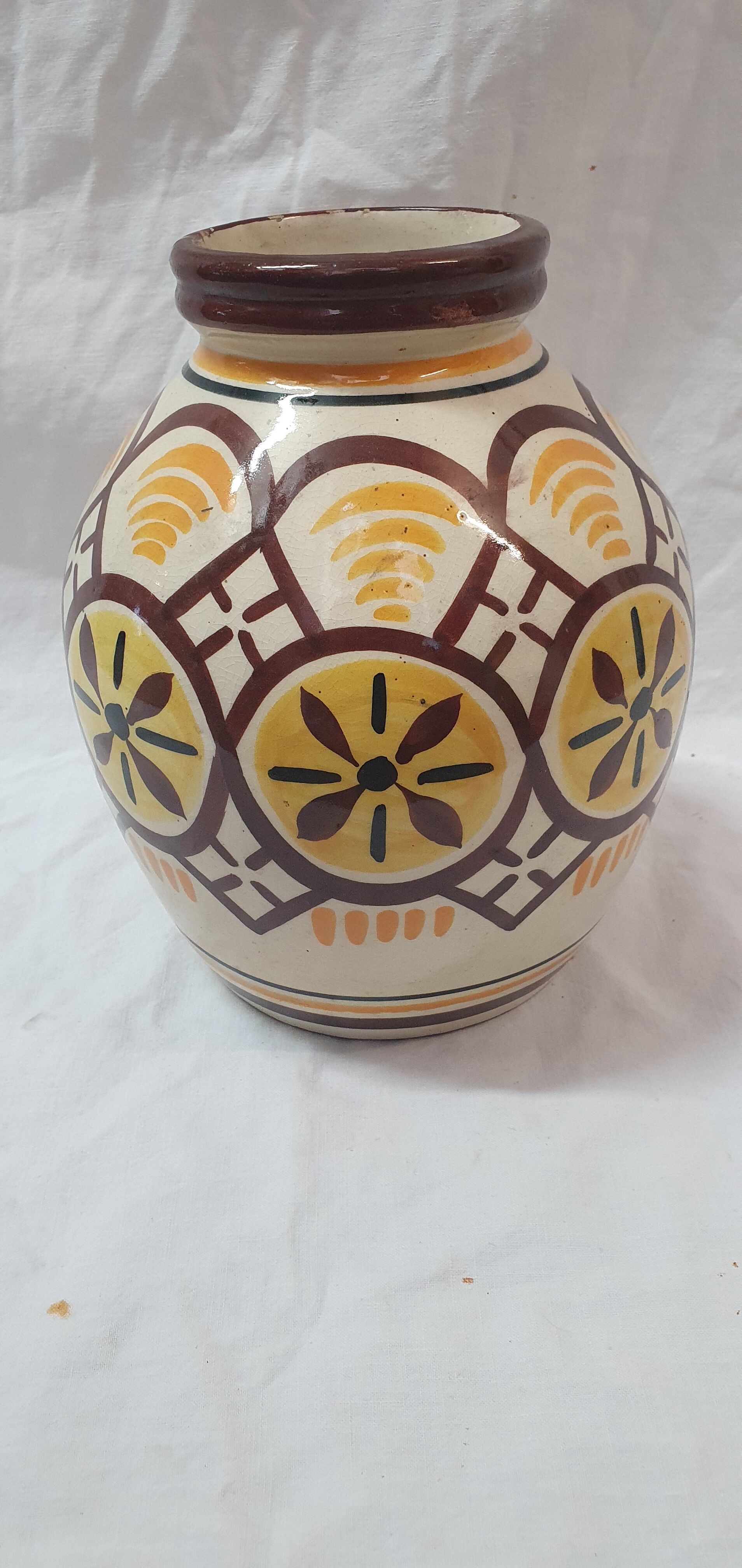 Vase henriot quimper 1930