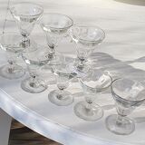 Set of bistro glasses