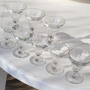 Set of bistro glasses