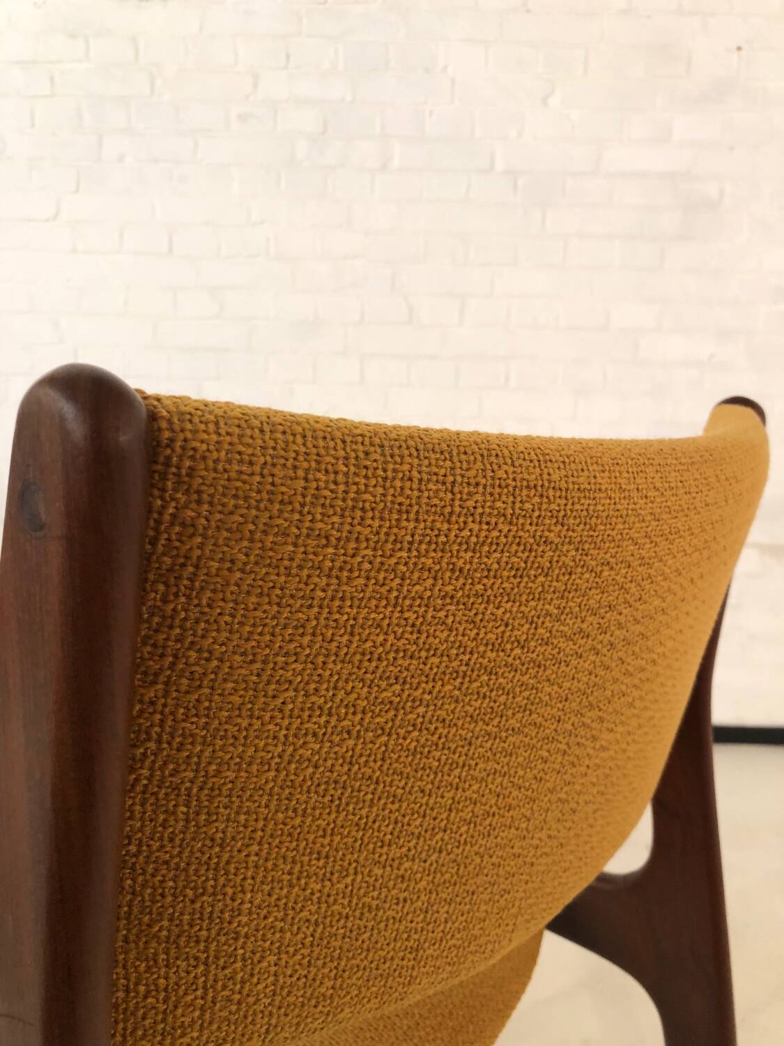 Scandinavian teak office armchair 1960