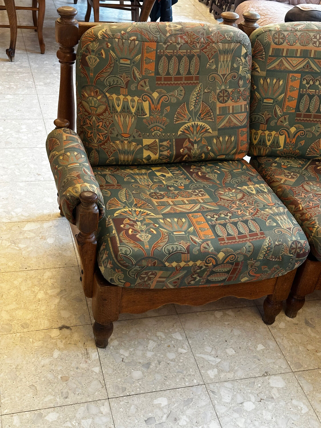 Salon modulable vintage années 50