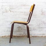 Vintage French School Chair, 1970s