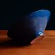 Empty pocket, blue ceramic bowl minimalist floral pattern