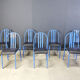 Ensemble de chaises Nr 222 par Robert Mallet-Stevens, années 1980, ensemble de 7.