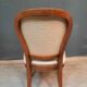 Cherry-lined chair