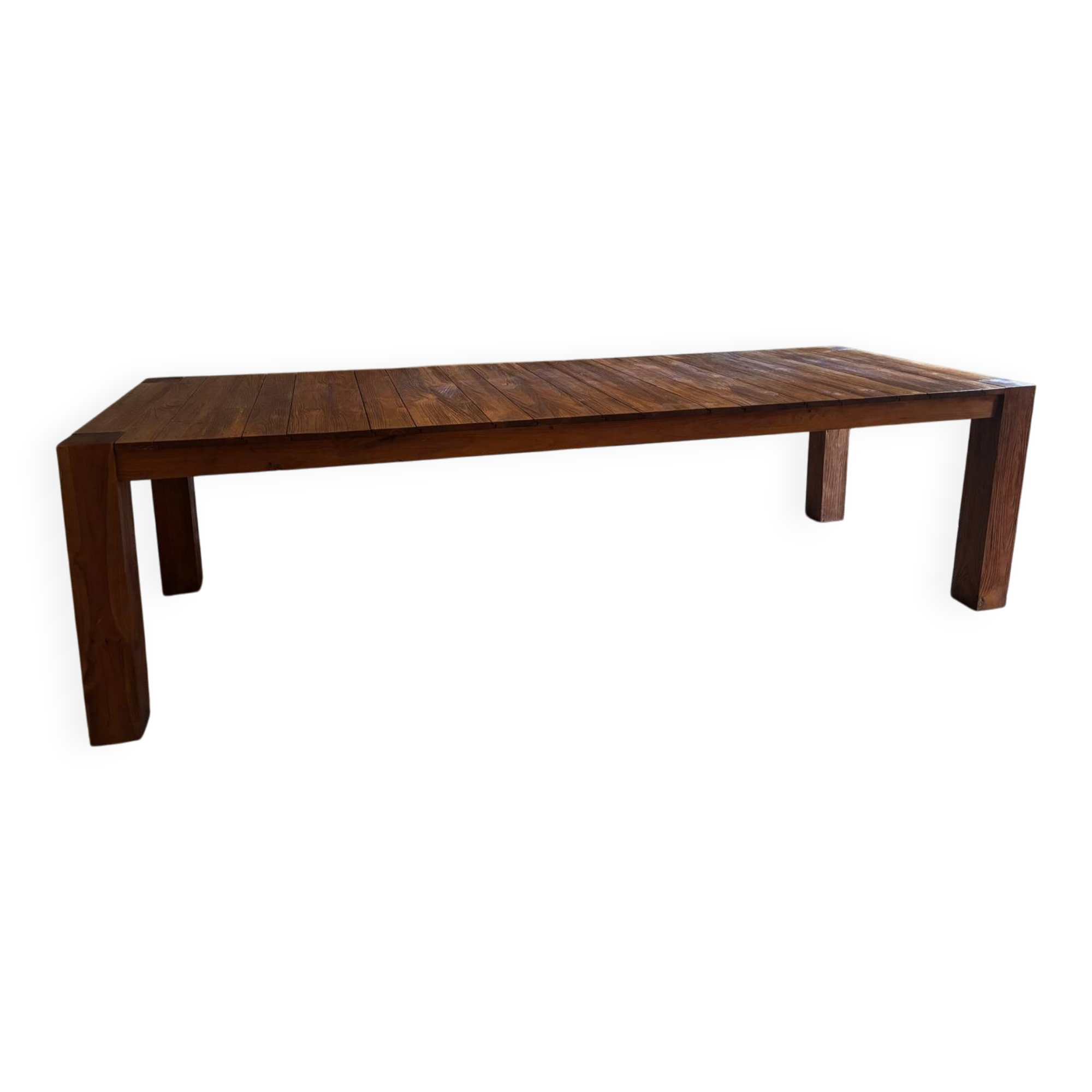 Recycled teak table