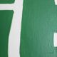Art abstrait organique vert