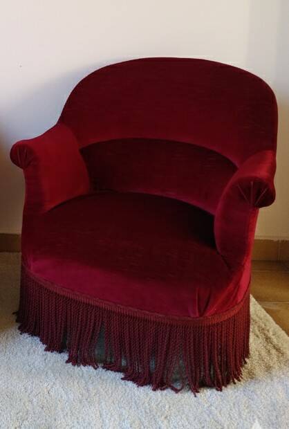 Fauteuil crapaud année 50