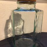 Former large hexagonal glass jar