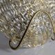 Murano Glass and Brass Wall Sconce, Austria, 1970s