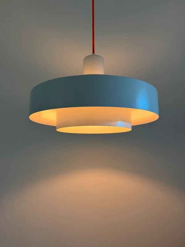 Vintage Fog & Morup Equator - Jo Hammerborg - Danish design lamp - Brutalist style