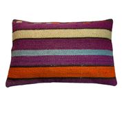 Housse de coussin vintage turque faite à la main, 30 x 50 cm