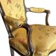 Paire de fauteuils d'époque Louis XV