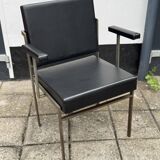 Mcm leatherette armchair