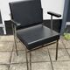 Mcm leatherette armchair