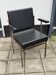 Fauteuil en simili cuir MCM