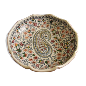 Gien model Kashmir hollow bowl round dish