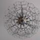 Big Design Glass Chandelier - Kinkeldey, 1970s