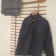 Wall-mounted coat rack in rattan, Czechoslovakia 1960